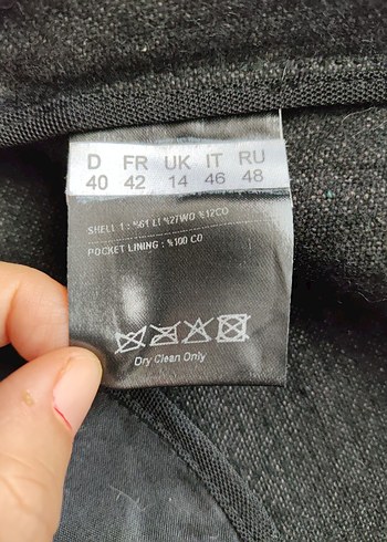 Kemerli Siyah Midi Kadın Yelek - Görsel 4