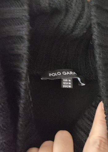 Siyah Yarım Boğazlı İnce Triko Kadın Kazak - Görsel 5