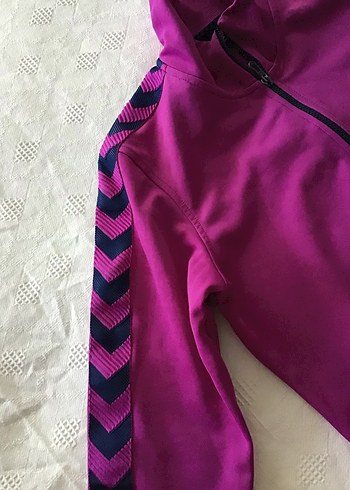 hummel orjinal Mor Fermuarlı spor - Görsel 2
