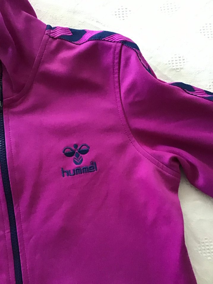 hummel orjinal Mor Fermuarlı spor - Görsel 3
