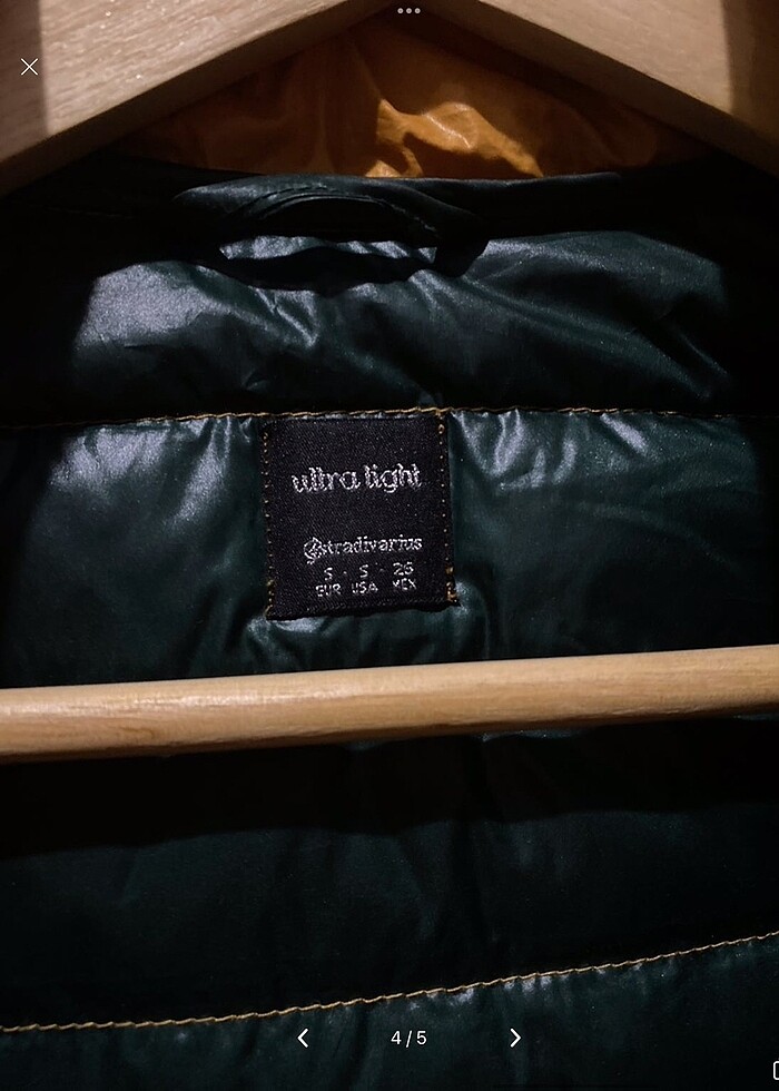 stradivarius kaz tüyü mont - Görsel 2