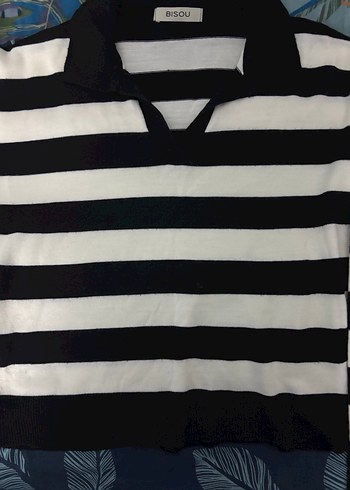 Çizgili Kazak - Görsel 2