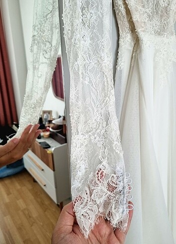 Özel Dikim Vintage Gelinlik - Görsel 7