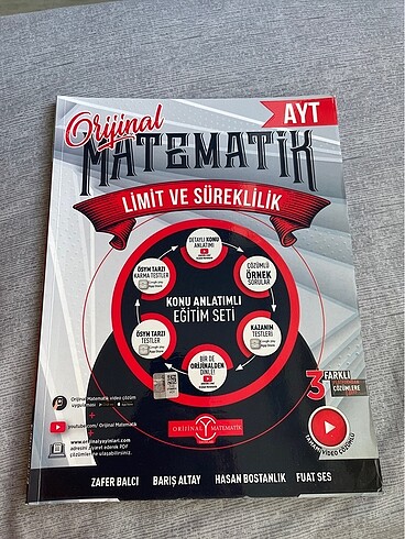 Limit ve süreklilik fasikülü orjinal yayınları