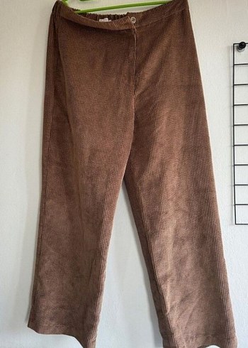 Düğmeli  Kadife Uzun ikili takım - Görsel 5