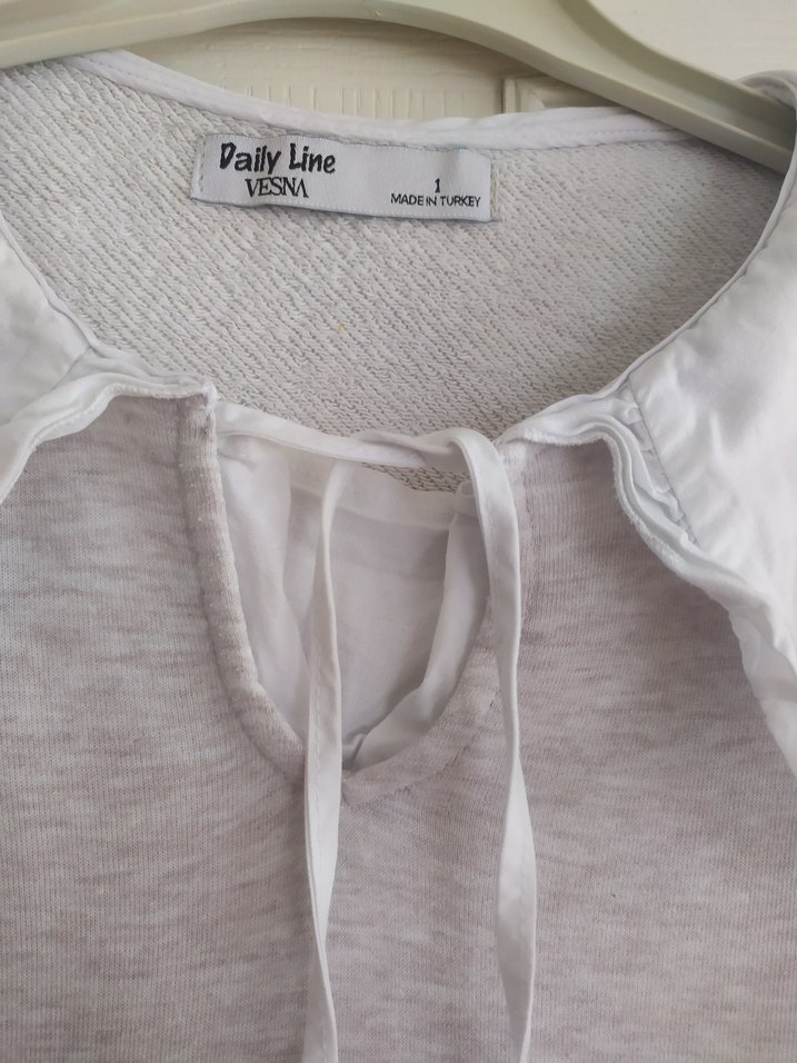 vesna yakalı tunik - Görsel 3