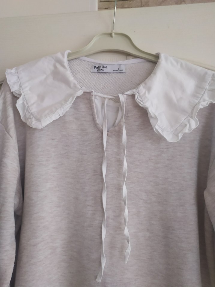 vesna yakalı tunik - Görsel 4