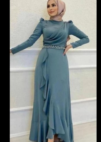 Uzun Abiye Elbise - Görsel 2