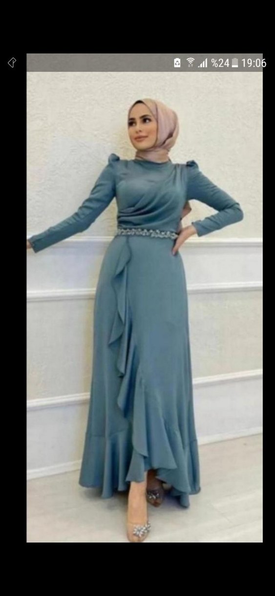 Uzun Abiye Elbise - Görsel 2