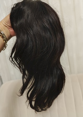 gerçek saç peruk - Görsel 3