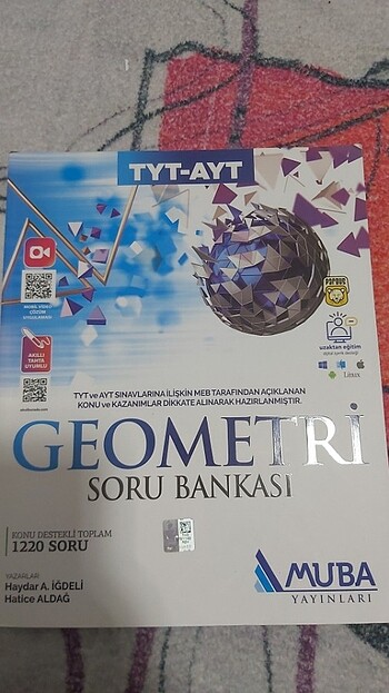 Muba yayınları tyt ayt geometri soru bankasi