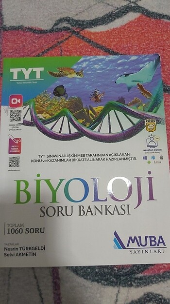 Muba yayınları tyt biyoloji soru bankası 