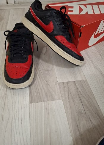 Nike Kırmızı Siyah unisex Spor Ayakkabı - Görsel 3