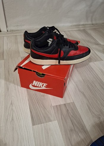 Nike Kırmızı Siyah unisex Spor Ayakkabı - Görsel 2