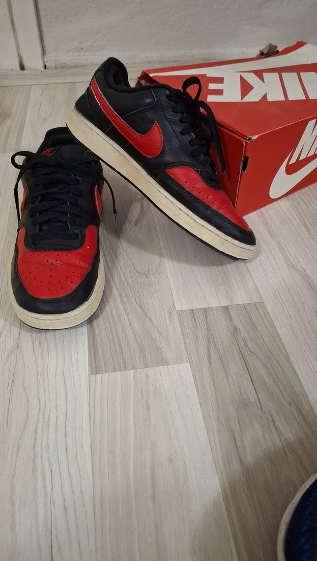 Nike Kırmızı Siyah unisex Spor Ayakkabı - Görsel 3