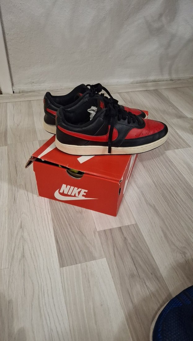 Nike Kırmızı Siyah unisex Spor Ayakkabı - Görsel 2