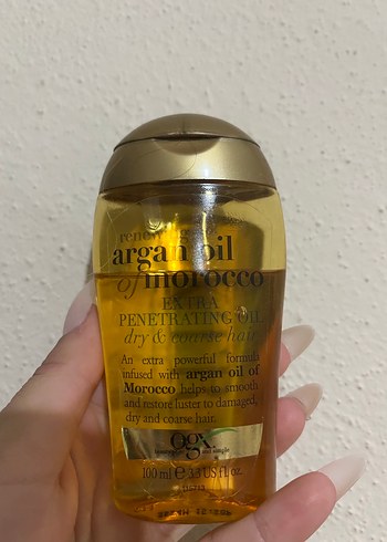 Argan Oil saç yağı - Kuru ve Sert Saçlar İçin
