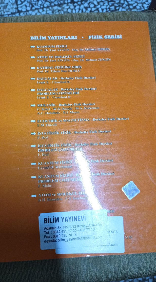 Kuantum Fiziği - Berkeley Fizik Dersleri Cilt 4 - Görsel 3