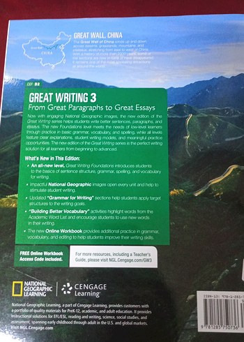 Beden Great Writing 3 - Seyahat ve Turizm Kitabı
