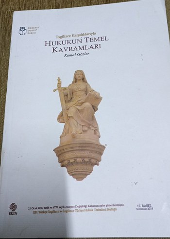 Hukukun Temel Kavramları - Kemal Gözler