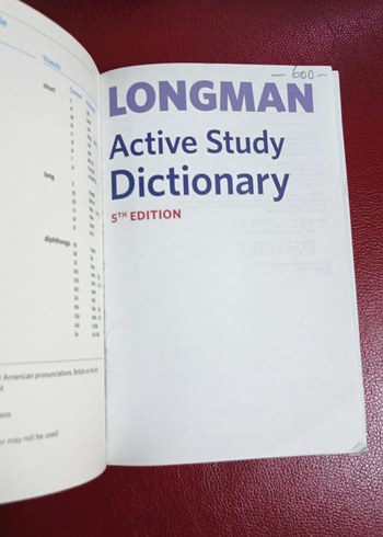 Longman Active Study Sözlüğü 5. Baskı - Görsel 2