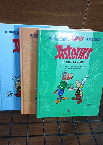Asteriks Tek Ciltte Üç Macera Kitabı 3 Cilt Remzi Kitabevi - Görsel 4