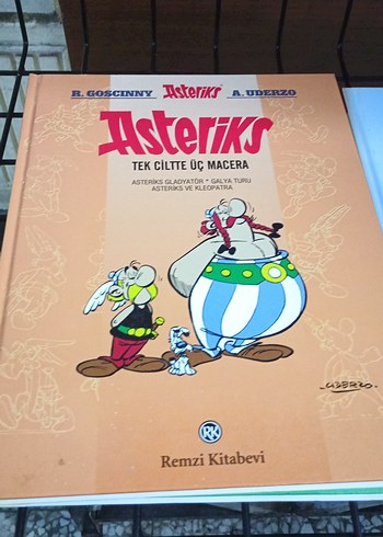 Asteriks Tek Ciltte Üç Macera Kitabı 3 Cilt Remzi Kitabevi - Görsel 2