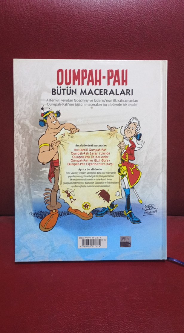 Oumpah-Pah Bütün Maceraları Çizgi Roman - Görsel 2