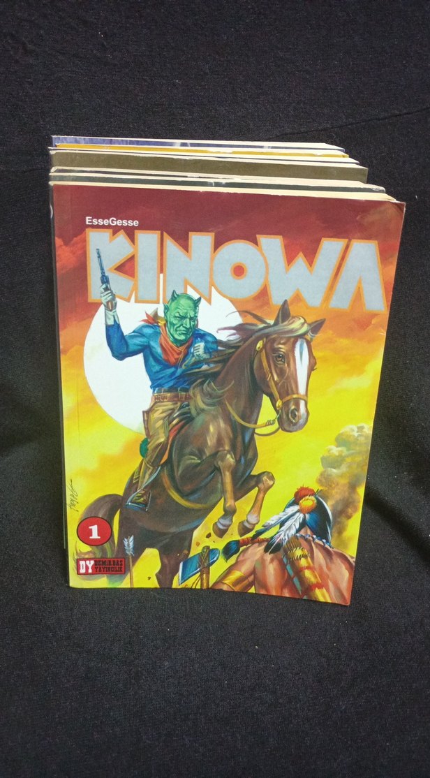 Kinowa EsseGesse Çizgi Roman 2010 -2015 Basım Cem Demirbaş - Görsel 2