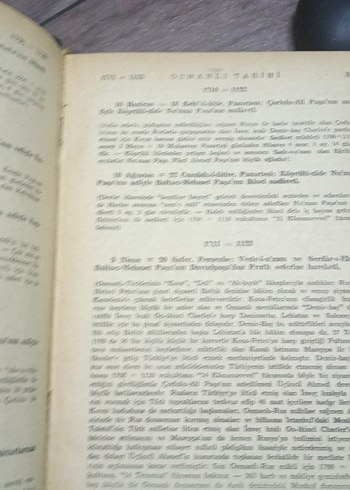  Beden İzahlı Osmanlı Tarihi Kronolojisi 3 ve 4 . Cilt