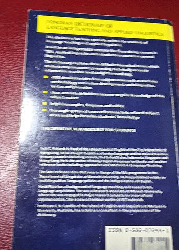 Longman Dil Öğretimi ve Uygulamalı Dilbilim Sözlugu - Görsel 4