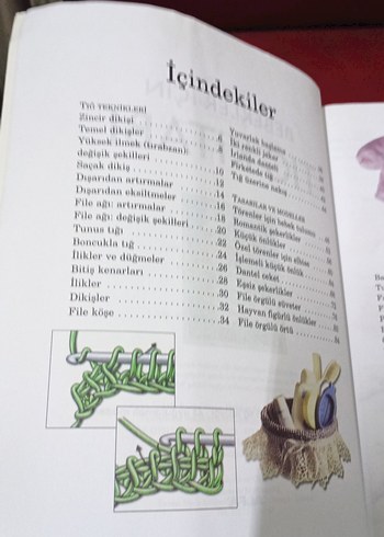 Bebekler İcin Tıg Kitabi /Temel Tığ Bilgileri - Görsel 2