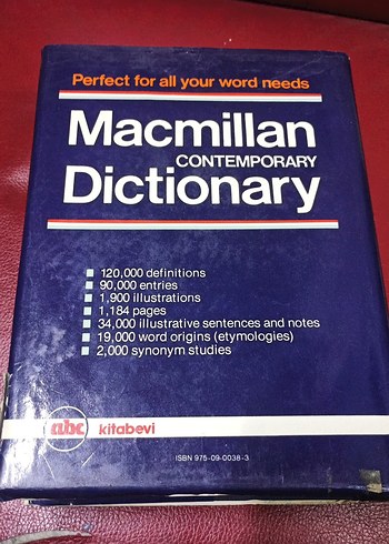 Macmillan Güncel Sözlük 1184 Sayfa - Görsel 4