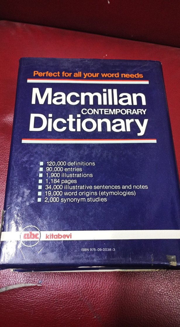 Macmillan Güncel Sözlük 1184 Sayfa - Görsel 4