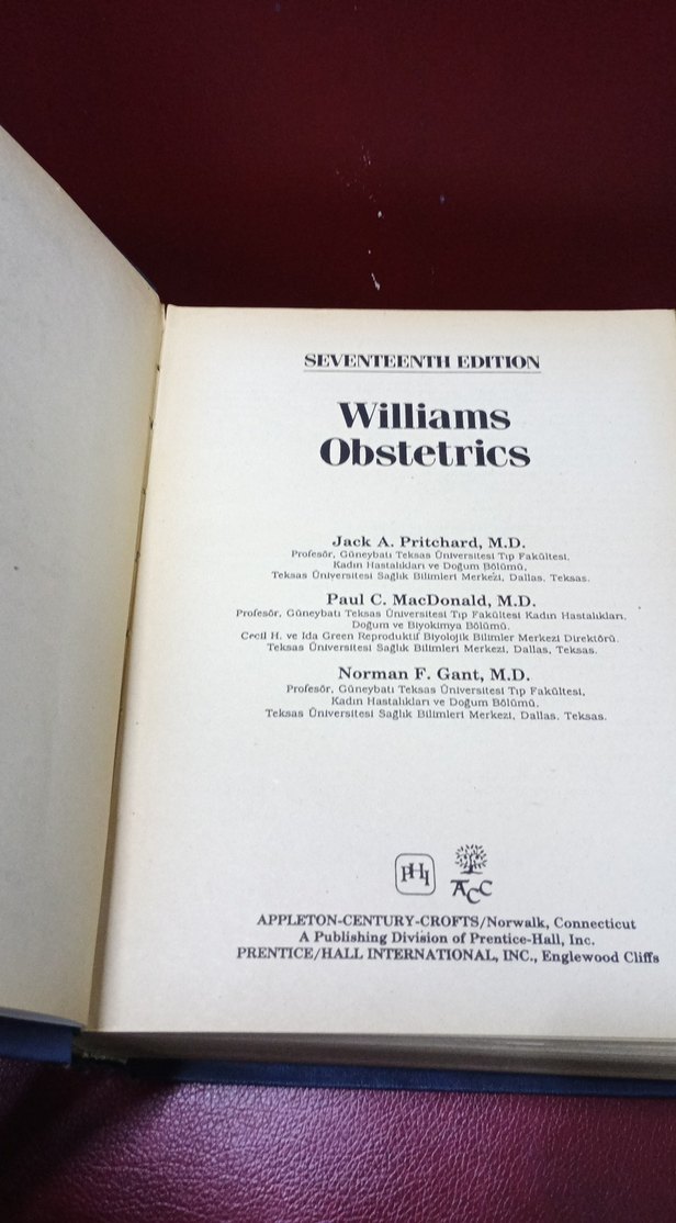 Williams Doğum Bilgisi - Onyedinci Baskı - Görsel 2