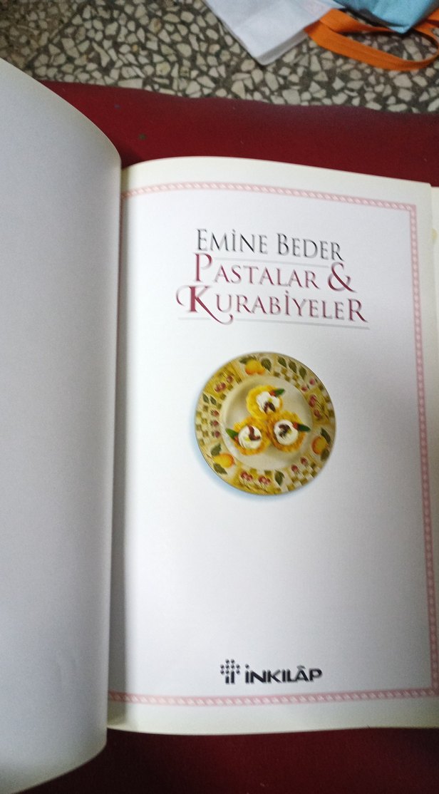 Emine Beder Pastalar & Kurabiyeler Kitabı - Görsel 2