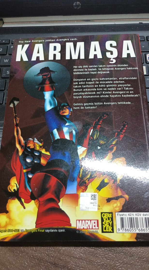 Marvel Avengers: Dağildi Çizgi Roman - Görsel 2