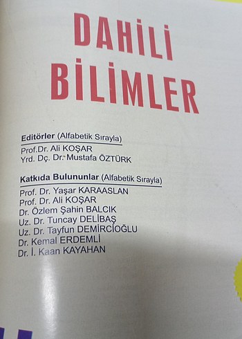 Dahili Bilimler Sınav Hazırlık Kitabı - Görsel 2