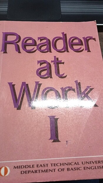 Reader At Work 1 Bülent Kandiller Aysun Velioğlu 1996 Basım 