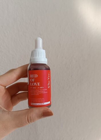 SHE VEC Kırmızı Peeling 