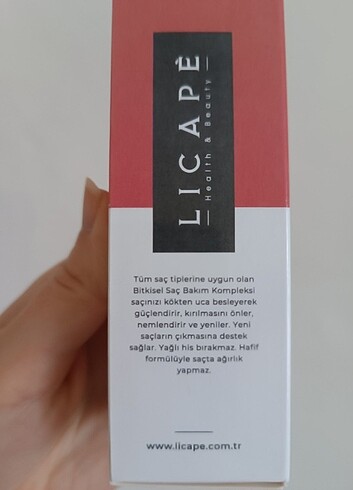 Licape saç bakım yağı - Görsel 3
