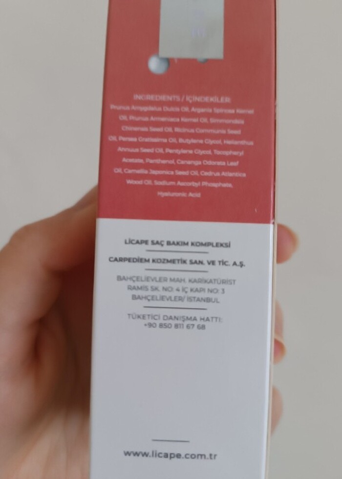 Licape saç bakım yağı - Görsel 4