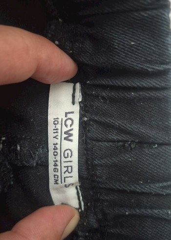 10 Yaş Beden siyah Erkek Çocuk Bol Kesim Kot Pantolon