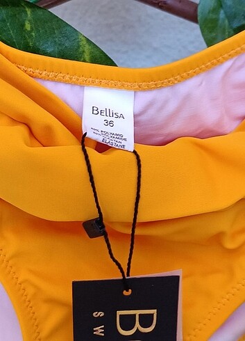 s Beden sarı Renk Bikini takım sıfır ürün 36-38 beden