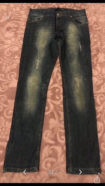 Bershka bershka vintage y2k düşük bel pantolon