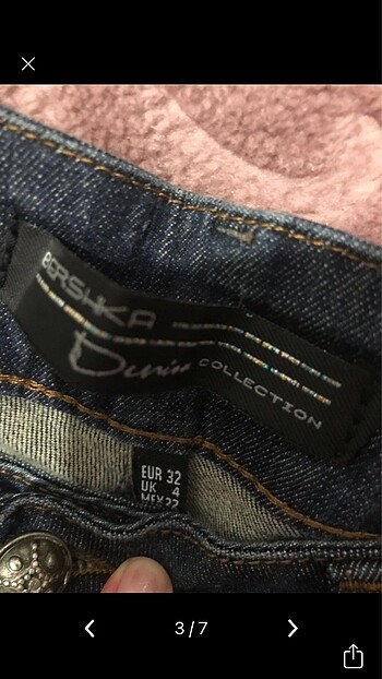 32 Beden bershka vintage y2k düşük bel pantolon