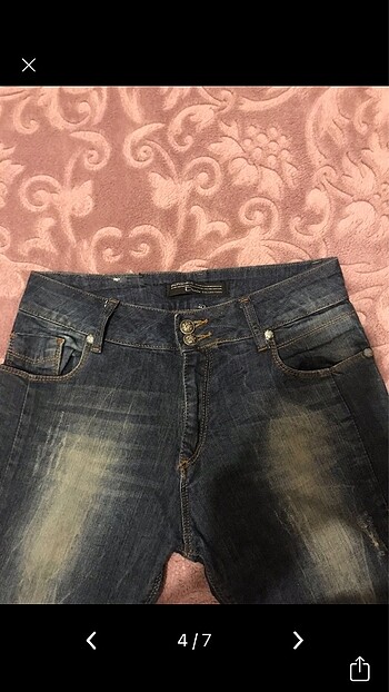 32 Beden lacivert Renk bershka vintage y2k düşük bel pantolon