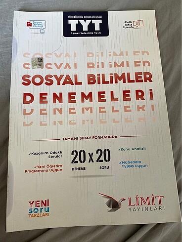 Limit tyt sosyal deneme