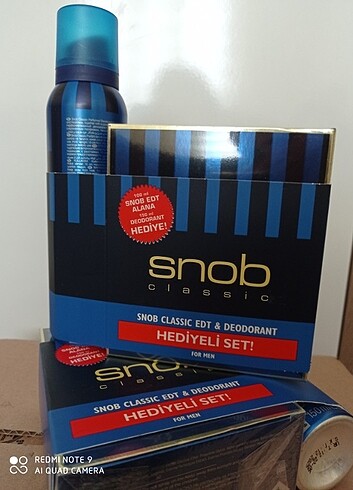 Snob erkek parfum