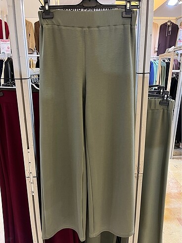 Oysho Bol Paça Pantolon Haki